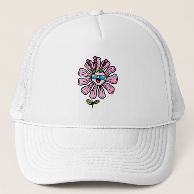 Casquette Joyeuse Fleur (Devant)