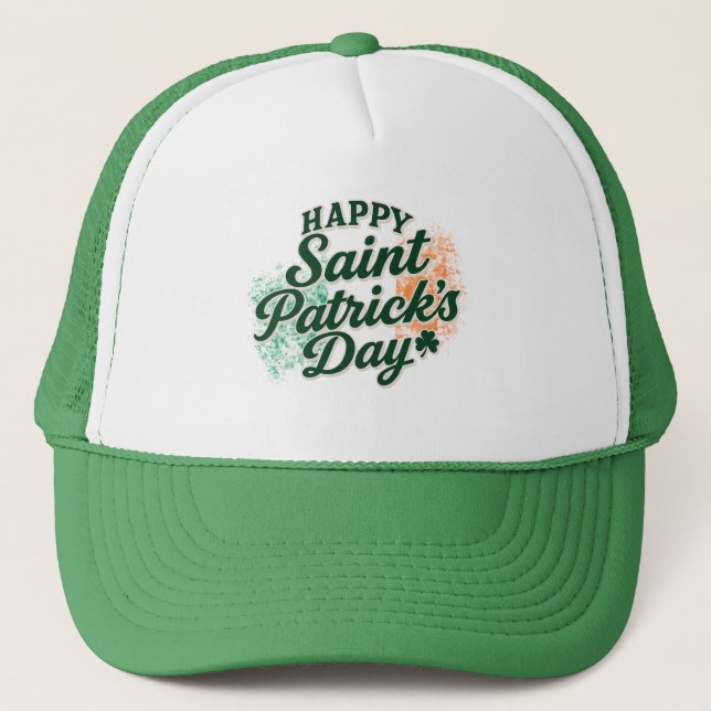 Casquette Joyeuse Saint-Patrick vintage (Devant)