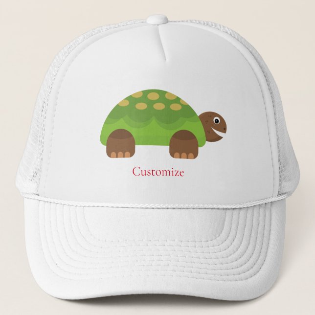 Casquette Joyeuse tortue souriante Thunder_Cove (Devant)