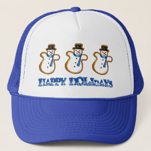 Casquette Joyeuses fêtes Noël Hanoukka Snowman Winter