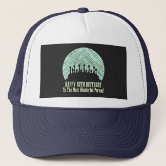 Casquette Joyeux 49ème anniversaire à la personne la plus me