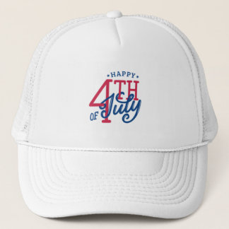 Casquette Joyeux 4 juillet Fête de l'indépendance patriotiqu