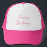 Casquette Joyeux anniversaire !<br><div class="desc">Donnez ce cadeau à la personne d'anniversaire dernier pour chaque anniversaire</div>