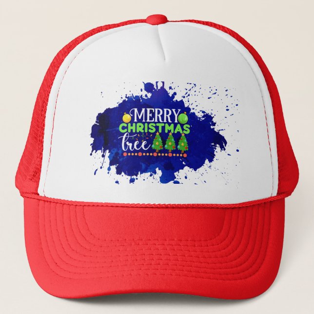 Casquette Joyeux arbre de Noël-34564 (Devant)