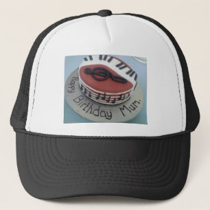 Casquette Joyeux gâteau de maman d'anniversaire