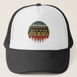 CASQUETTE JOYEUX HALLOWEEN DANSE DE SQUELETTE
