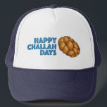 Casquette Joyeux Jours de Challah Chanukah Hanoukka Pain Pai<br><div class="desc">Le casquette présente une illustration originale d'une miche de pain d'allah,  avec HAPPY CHALLAH DAYS dans une police amusante. Parfait pour les vacances Hanoukka ! Ne vois-tu pas ce que tu cherches ? Vous avez besoin d'aide pour la personnalisation ? Contactez Rebecca pour avoir quelque chose conçu pour vous.</div>