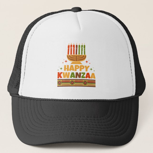 Casquette Joyeux Kwanzaa (Devant)