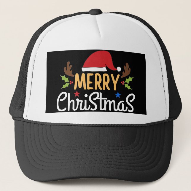 Casquette Joyeux Noël (Devant)