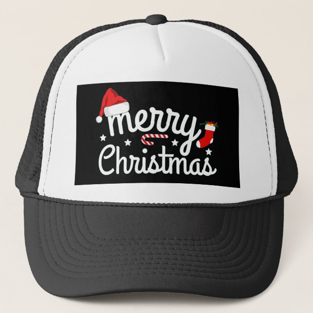 Casquette Joyeux Noël  (Devant)