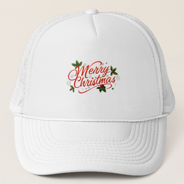Casquette Joyeux Noël (Devant)