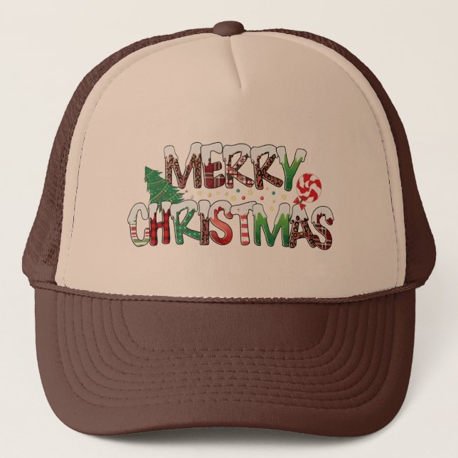 Casquette Joyeux Noël (Devant)