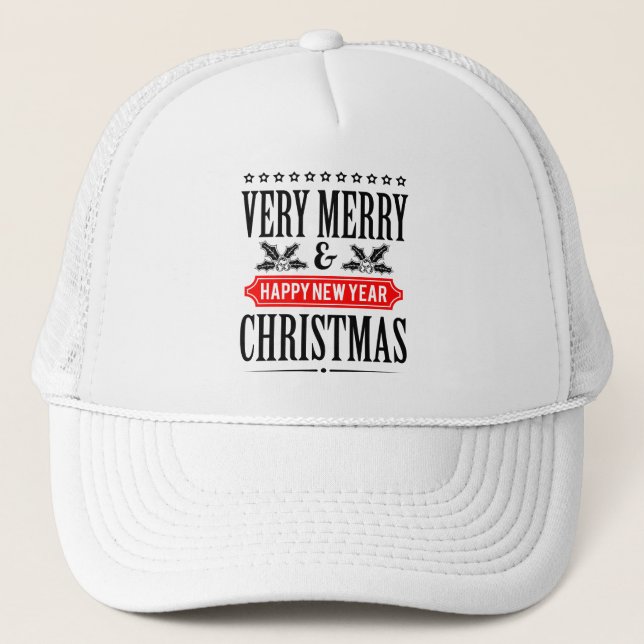 Casquette joyeux noël (Devant)