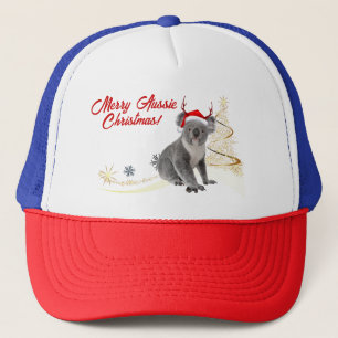 Casquette Joyeux Noël australien ours koala