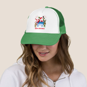 Casquette Joyeux Noël Chiropracteur Père Noël & Elfes