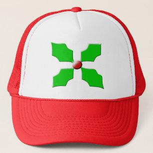 Casquette Joyeux Noël Festif Holly Trucker Chapeau