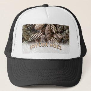 Casquette Joyeux Noel Noël Pine Cône de Noël