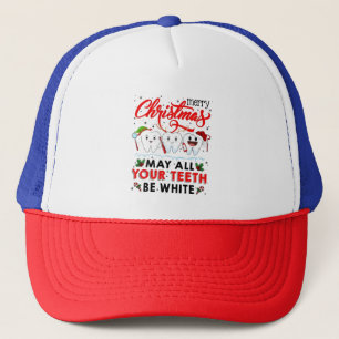 Casquette Joyeux Noël Que toutes vos dents soient blanches