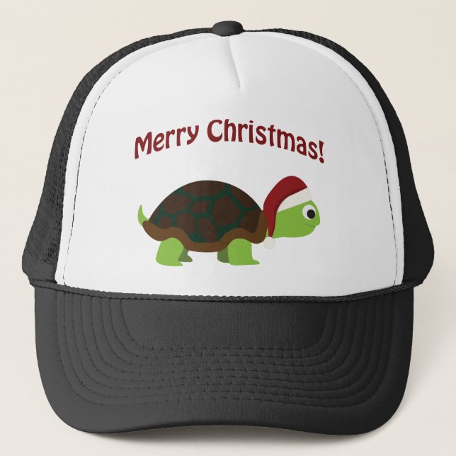 Casquette Joyeux Noël ! Tortue (Devant)