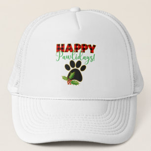 Casquette Joyeux Pawlidays Cadeau de Noël pour Amoureux de