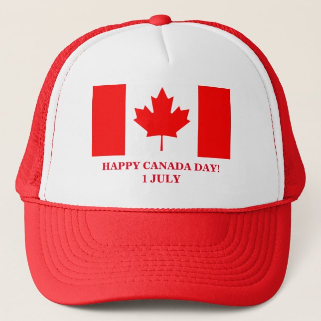 CASQUETTE JOYEZ LA JOURNÉE DU CANADA! (Devant)