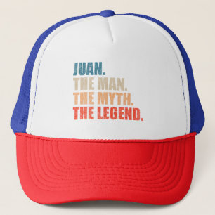 Casquette Juan l'homme le mythe la légende