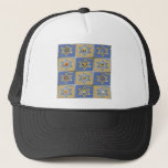 Casquette Judaica 12 Tribes of Israel Blue Gold<br><div class="desc">You are viewing The Lee Hiller Design Collection. Appareil,  Venin & Collectibles Lee Hiller Photofy or Digital Art Collection. You can view her her Nature photographiy at at http://HikeOurPlanet.com/ and follow her hiking blog within Hot Springs National Park.</div>