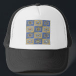 Casquette Judaica 12 Tribes of Israel Blue Gold<br><div class="desc">You are viewing The Lee Hiller Design Collection. Appareil,  Venin & Collectibles Lee Hiller Photofy or Digital Art Collection. You can view her her Nature photographiy at at http://HikeOurPlanet.com/ and follow her hiking blog within Hot Springs National Park.</div>