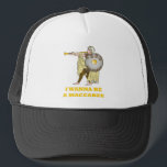 CASQUETTE JUIF DE HANOUKKA MACCABEE<br><div class="desc">DONNEZ CE CADEAU DE WANNABEE À TOUS LES TYPES À L'USAGE POUR HANOUKKA.</div>