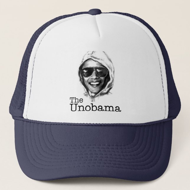Casquette Jumeau du mal d'UnObama - d'Obama Unabomber (Devant)