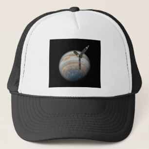 Casquette Juno Spacecraft à Planet Jupiter