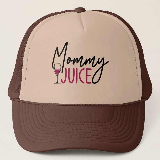 Casquette Jus de maman (Devant)