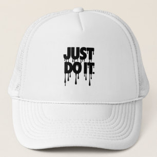 Casquette Just Do It! T-shirt   Lettrage Gras Rétro
