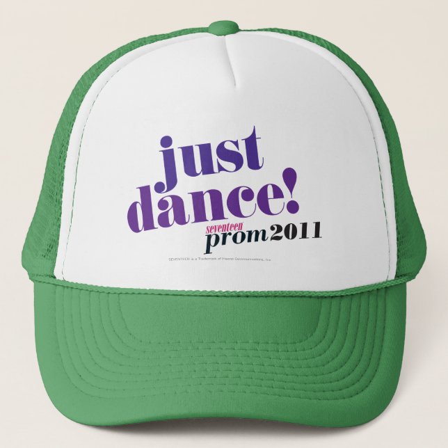 Casquette Juste danse - pourpre (Devant)