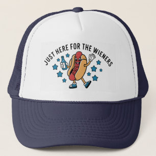 Casquette Juste ici Hotdog