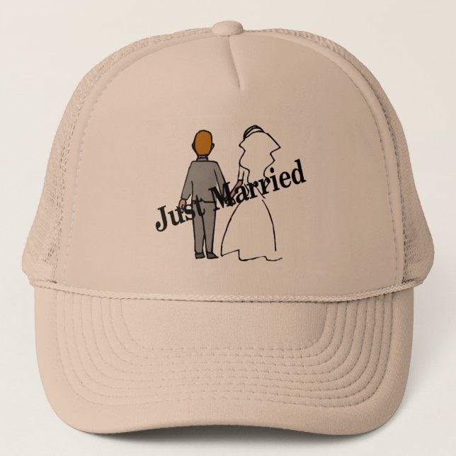 Casquette Juste marié (couples) (Devant)