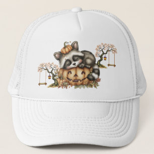 Casquette Juste traîner, Raton laveur endormi