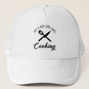 Casquette Juste un garçon qui aime la Cuisine