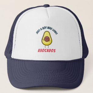Casquette Juste un garçon qui aime les avocats