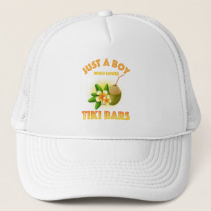 Casquette Juste Un Garçon Qui Aime Les Bars Tiki