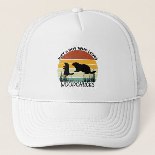 Casquette Juste un garçon qui aime les bûcherons