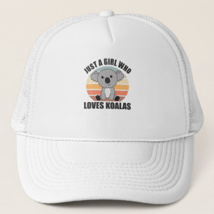 Casquette Juste Une Fille Qui Aime Koalas Cute Koala Ours