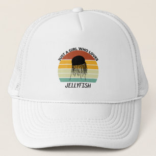 Casquette Juste une fille qui aime la méduse