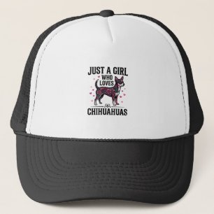Casquette Juste Une Fille Qui Aime Les Chihuahuas Dessin De
