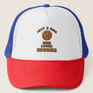 Casquette Juste une fille qui aime les cookies