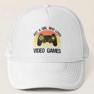 Casquette Juste Une Fille Qui Aime Les Jeux Vidéo