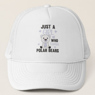 Casquette Juste Une Fille Qui Aime Les Ours Polaires - Migno
