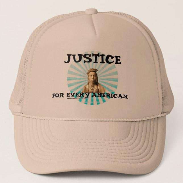 Casquette Justice pour CHAQUE Américain (Devant)