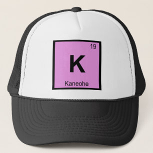 Casquette K - Kaneohe Oahu Hawaii Chimie Tableau Périodique