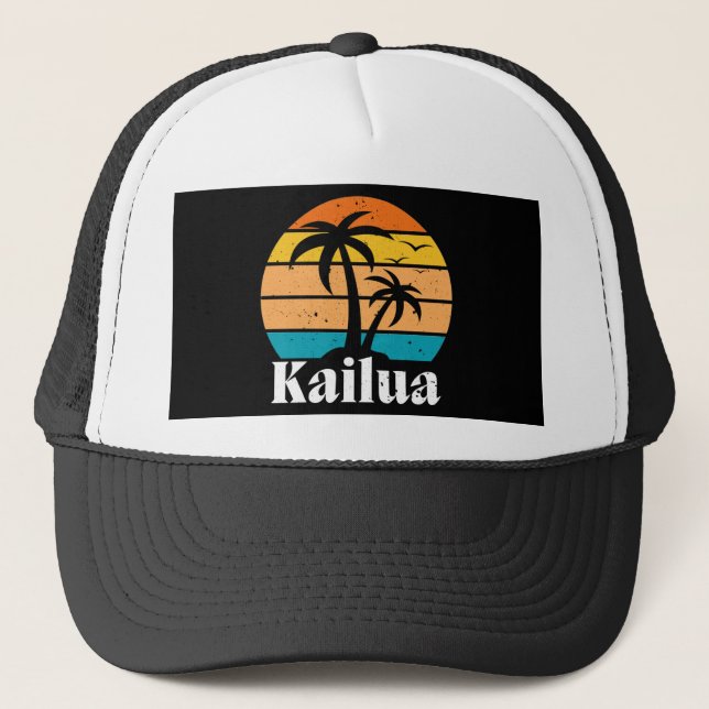 Casquette Kailua Retro Vintage (Devant)